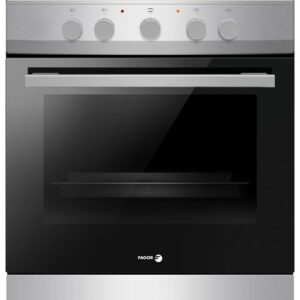 Cuisinière à gaz argentée Fagor FACG2002S