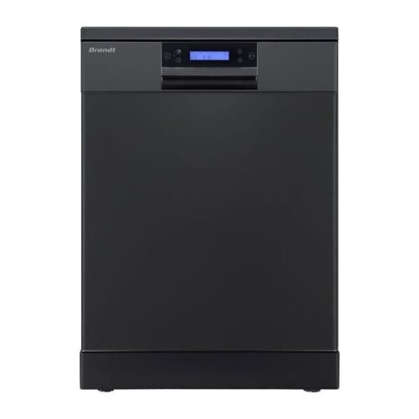 Lave-vaisselle Brandt LVC144IB - Largeur : 60 cm - Profondeur : 59,8 cm