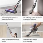 Aspirateur vertical Dyson V7 Advanced, gris et violet – Image 3