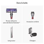 Aspirateur vertical Dyson V7 Advanced, gris et violet – Image 6