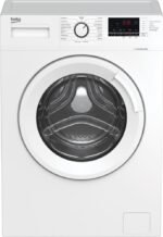 Lave-linge Beko WUV8011XWW avec porte vitrée, 8 kg, blanc – Image 6