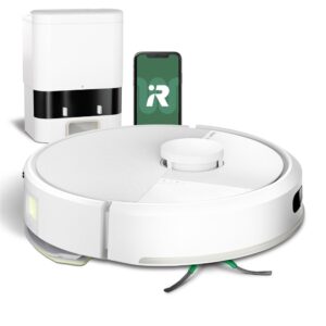 iRobot Roomba 105+ AutoEmpty dock robot aspirateur blanc