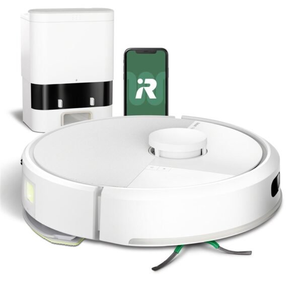 iRobot Roomba 105+ AutoEmpty dock robot aspirateur blanc