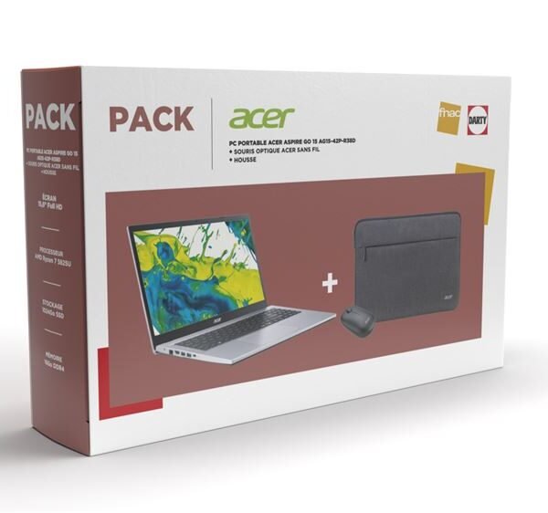 Ordinateur portable Acer Aspire Go 15 AG15-42P-R38D de 15,6 pouces