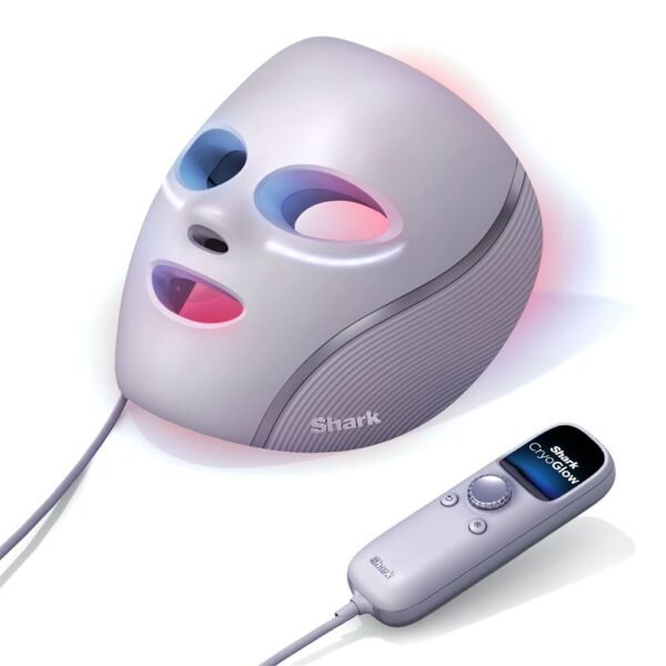 Masque LED Shark CryoGlow Lilas