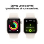 Apple Watch SE 3 GPS 40 mm Boîtier en aluminium Starlight – Image 5