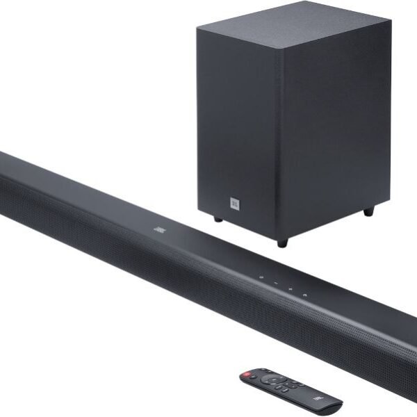 Barre de son JBL SB560 avec caisson de basses sans fil, noire