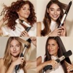 Brosse multi-styles tout-en-un Silk'n 1300W, noire et dorée – Image 7