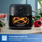 Philips NA231/00 Airfryer 6,2 L noir Série 2000 – Image 4