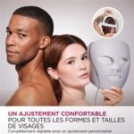 Masque LED Shark CryoGlow Lilas – Image 4