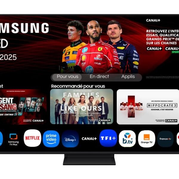 Téléviseur Samsung QLED TQ55Q7F, 140 cm et 202,5 ​​pouces