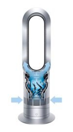 Ventilateur Dyson Hot + Cool AM09 2000 W blanc et gris