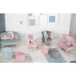 Canapé enfant gris argenté – Image 4