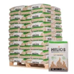 Granulés de bois HELIOS - Palette de 65 sacs de 15 Kg